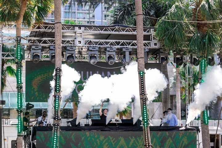 Julian Cross at Jacked Stage at Ultra Music Festival 2023