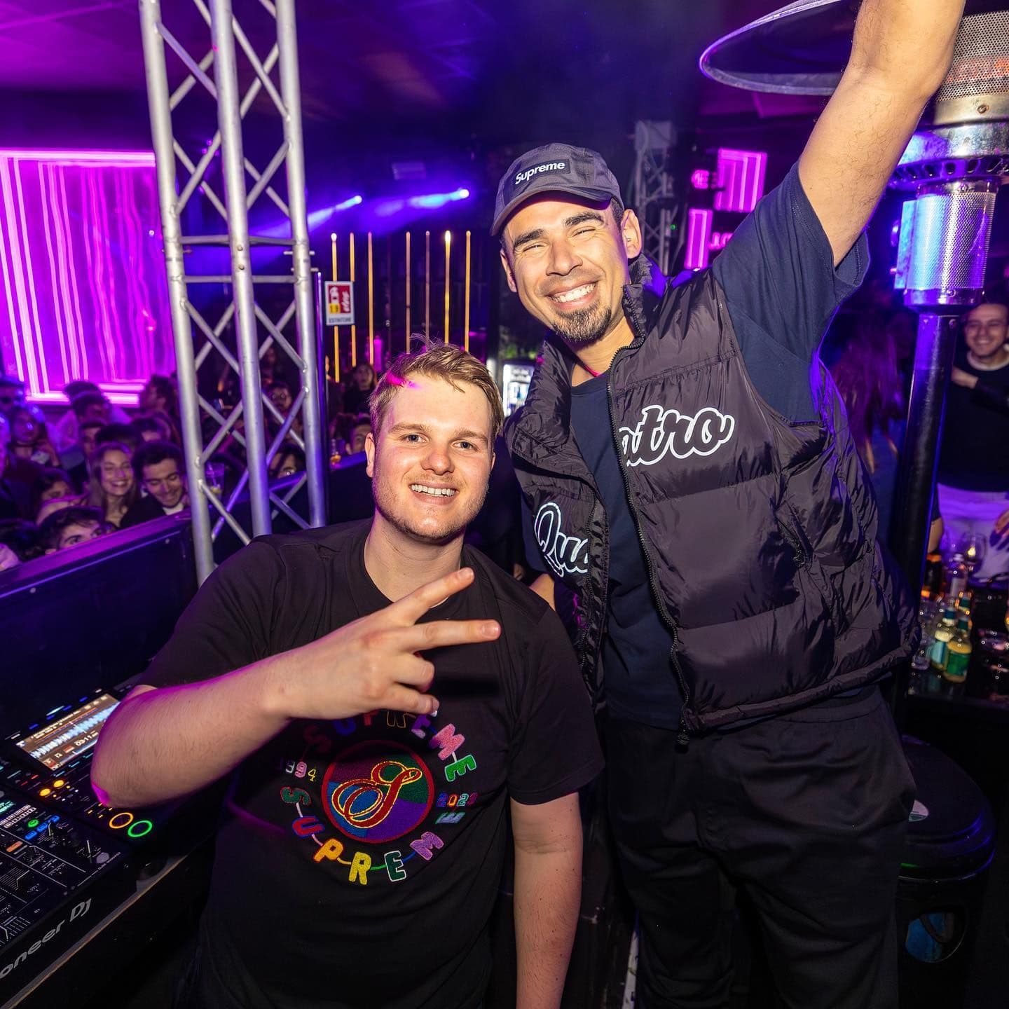 Julian Cross & Afrojack at Jacked Milano